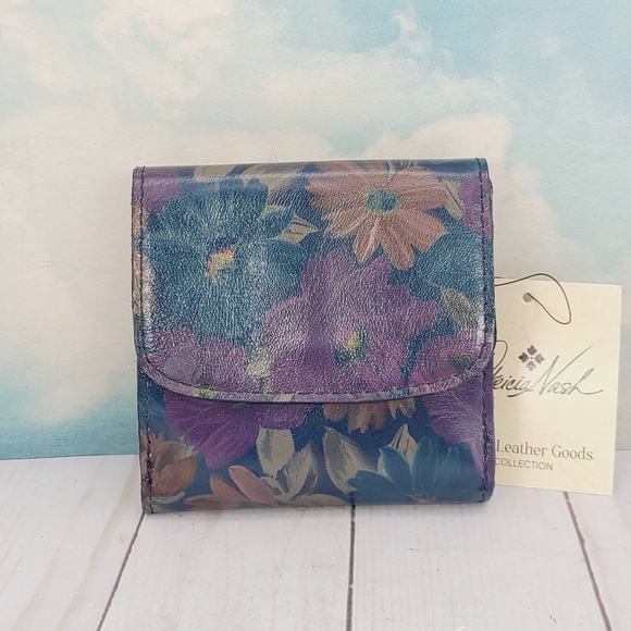 Patricia Nash Astra Wallet Peruvian Painting - Picture 1 of 9